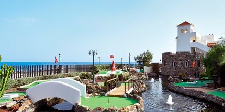 Minigolfbane på Hotel Barcelo Castillo Beach Resort på Fuerteventura, De Kanariske Øer, Spanien.