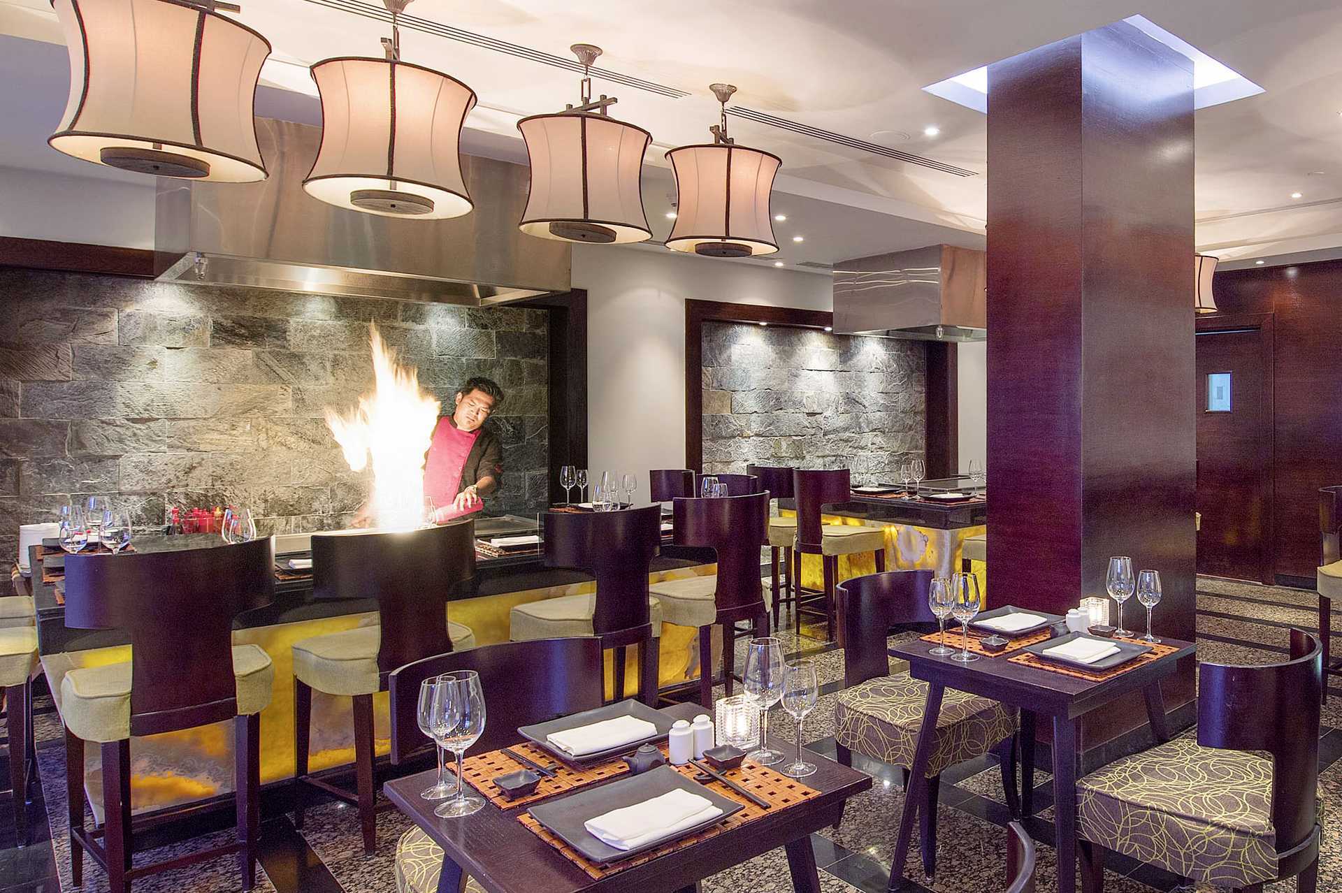 Restaurant Mikade på Baron Palace Resort hotel i Sahl Hasheesh, Egypten.