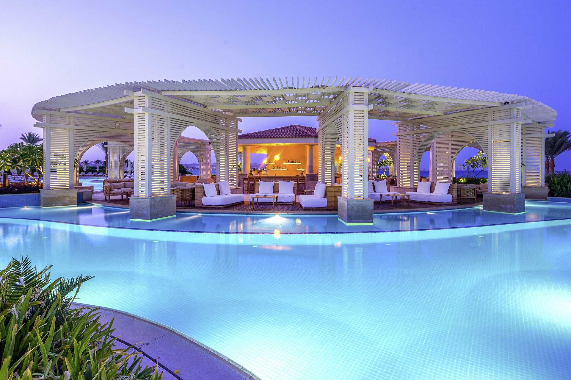 Baron Palace Resort-hotel i Sahl Hasheesh, Egypten.