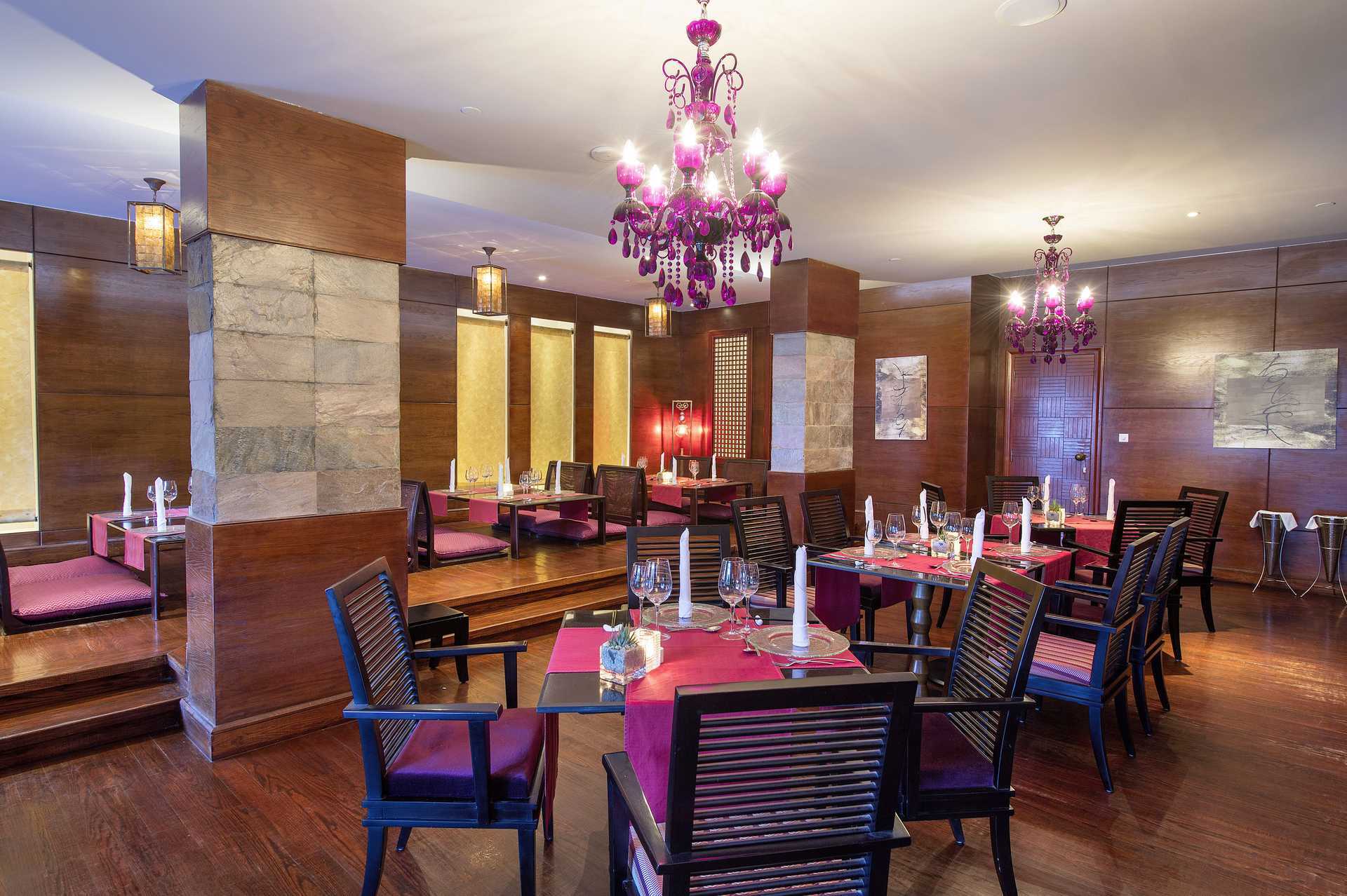 Restaurant på Baron Palace Resort hotel i Sahl Hasheesh, Egypten.