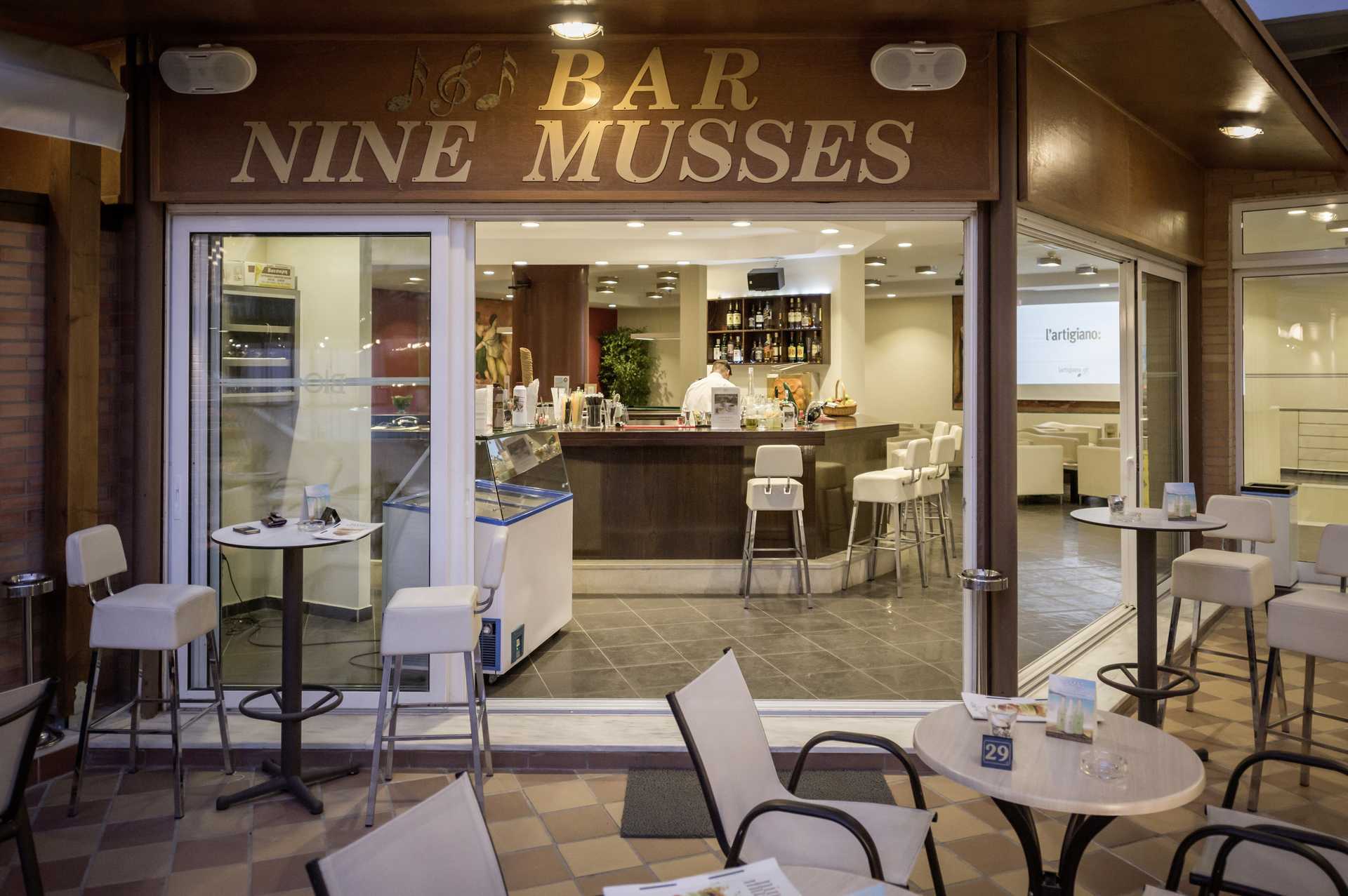 Bar på hotel Bio i Rethymnon by på Kreta.