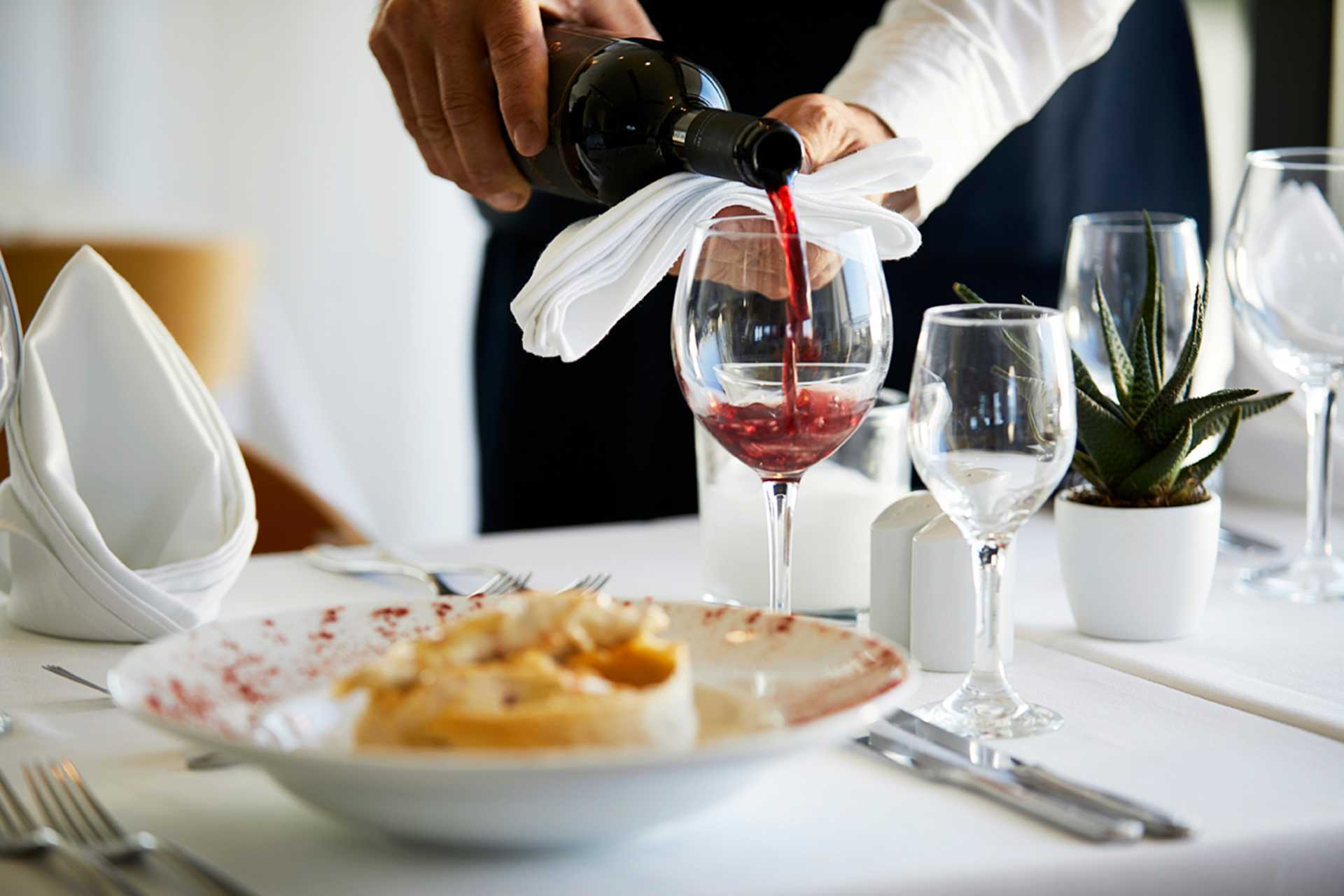 Restaurant på hotel Cactus i Rhodos by, Grækenland.