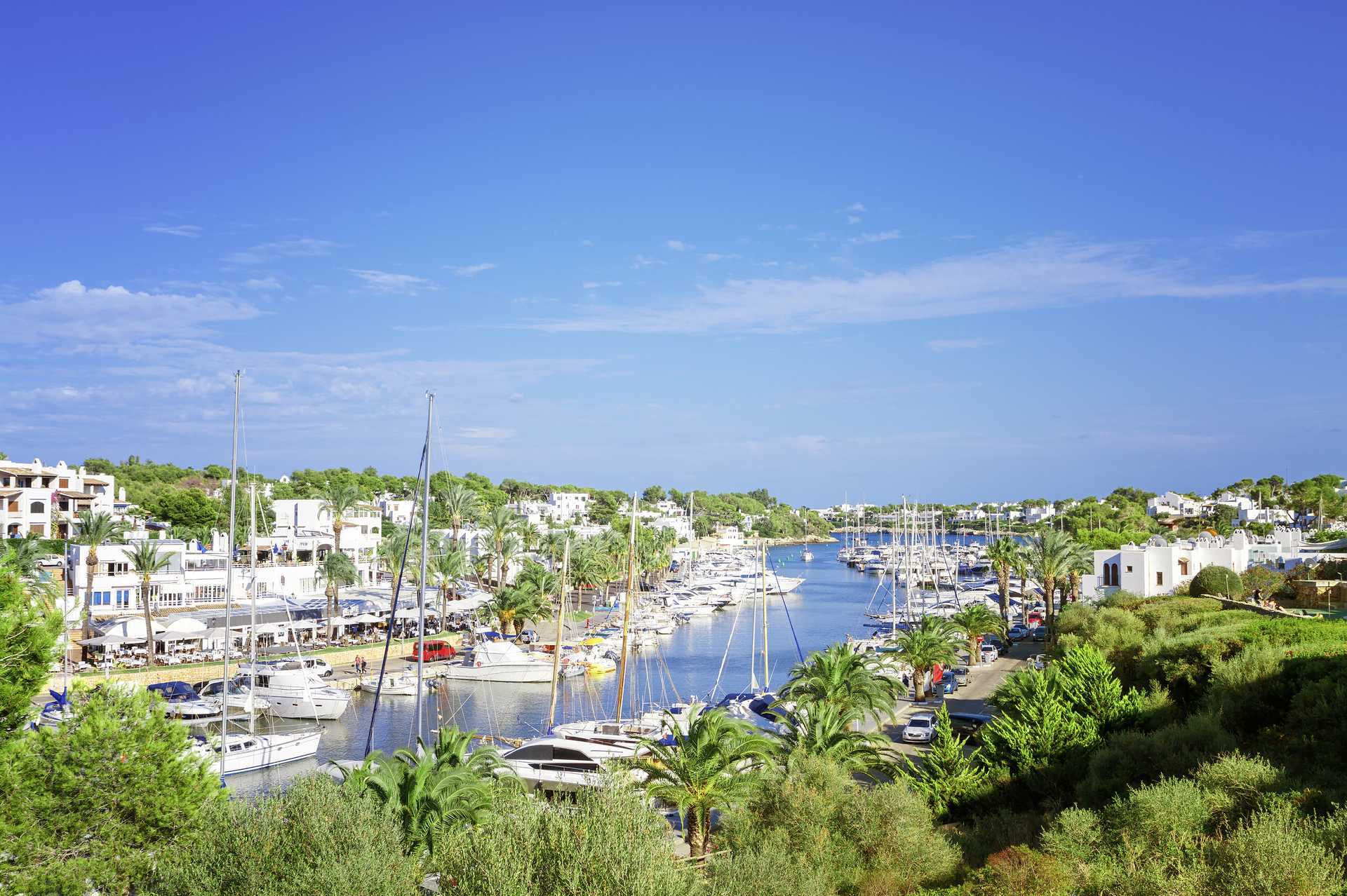 Cala d'Or på Mallorca, Spanien.