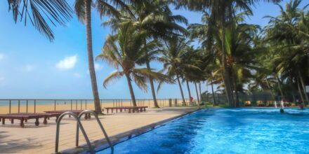 Hotel Camelot Beach på Sri Lanka.