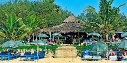 Restaurant på Hotel Chalston Beach Resort i Goa i Indien.