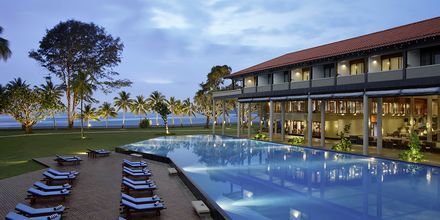 Poolområde på Hotel Cinnamon Bey Beruwala. Sri Lanka.