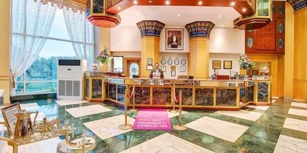 Lobby på Hotel Crowne Plaza Resort i Salalah, Oman.