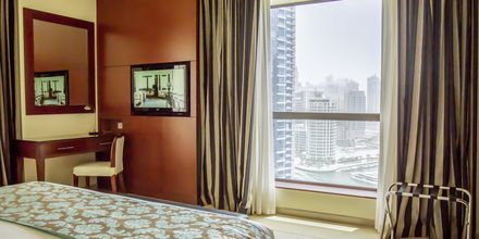 Dobbeltværelse på Hotel Delta by Marriott Jumeirah Beach i Dubai, De Forenede Arabiske Emirater.