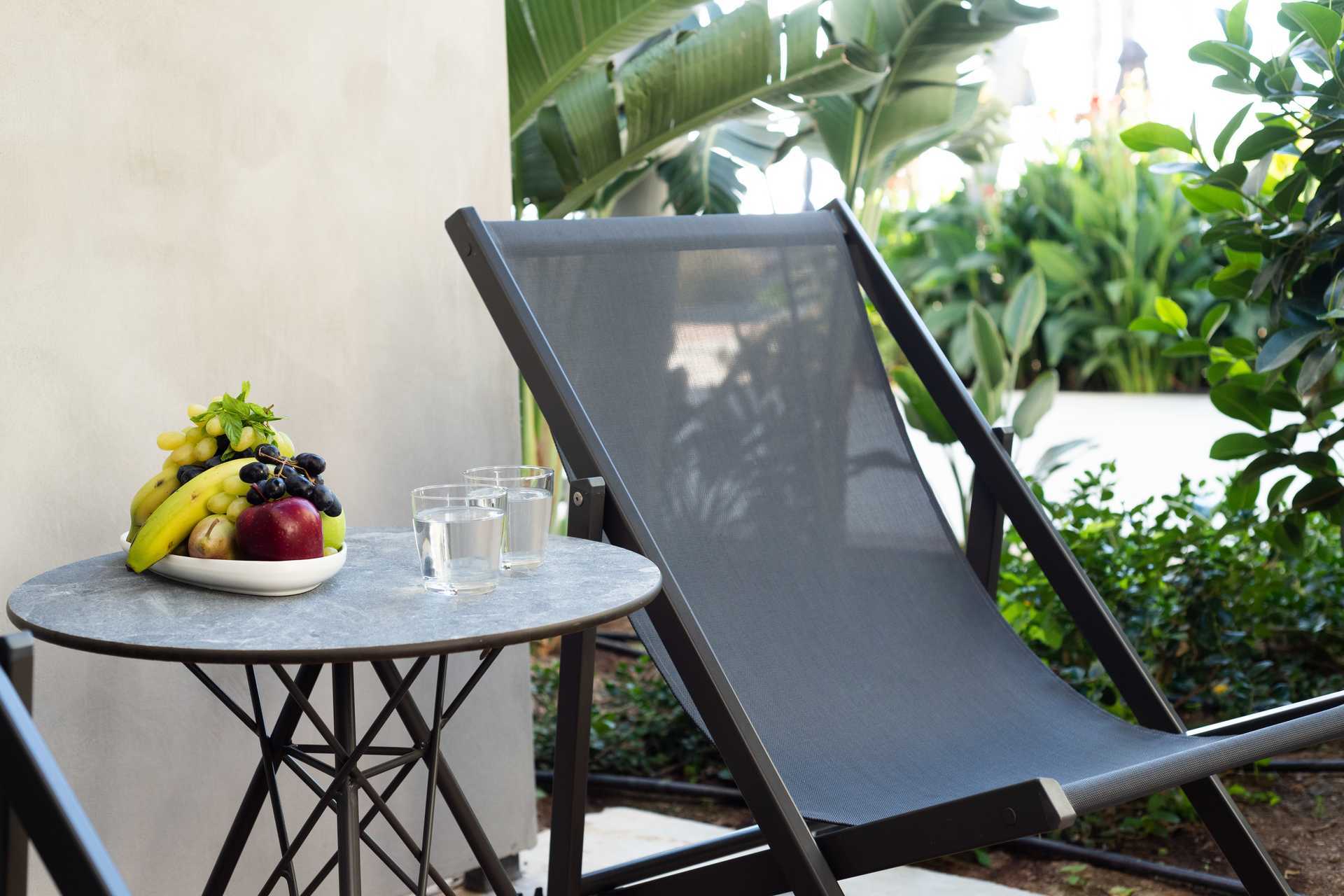 Deluxe med privat jacuzzi.