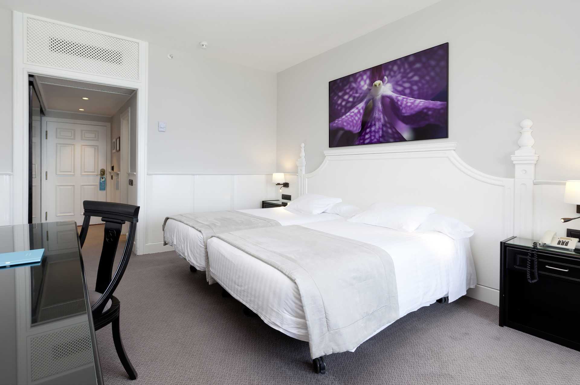 Deluxe-værelse på hotel Valle Mar i Puerto de la Cruz på Tenerife, De Kanariske Øer.