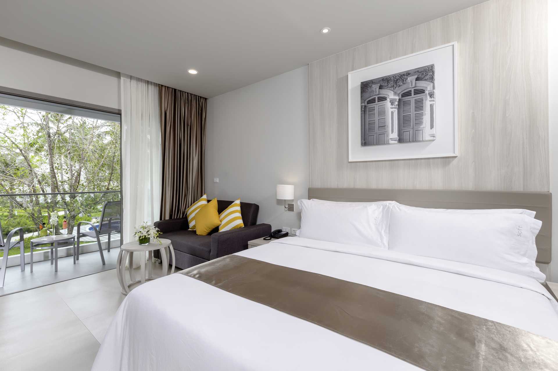 Deluxe værelse på hotel X10 Khao Lak, Thailand.