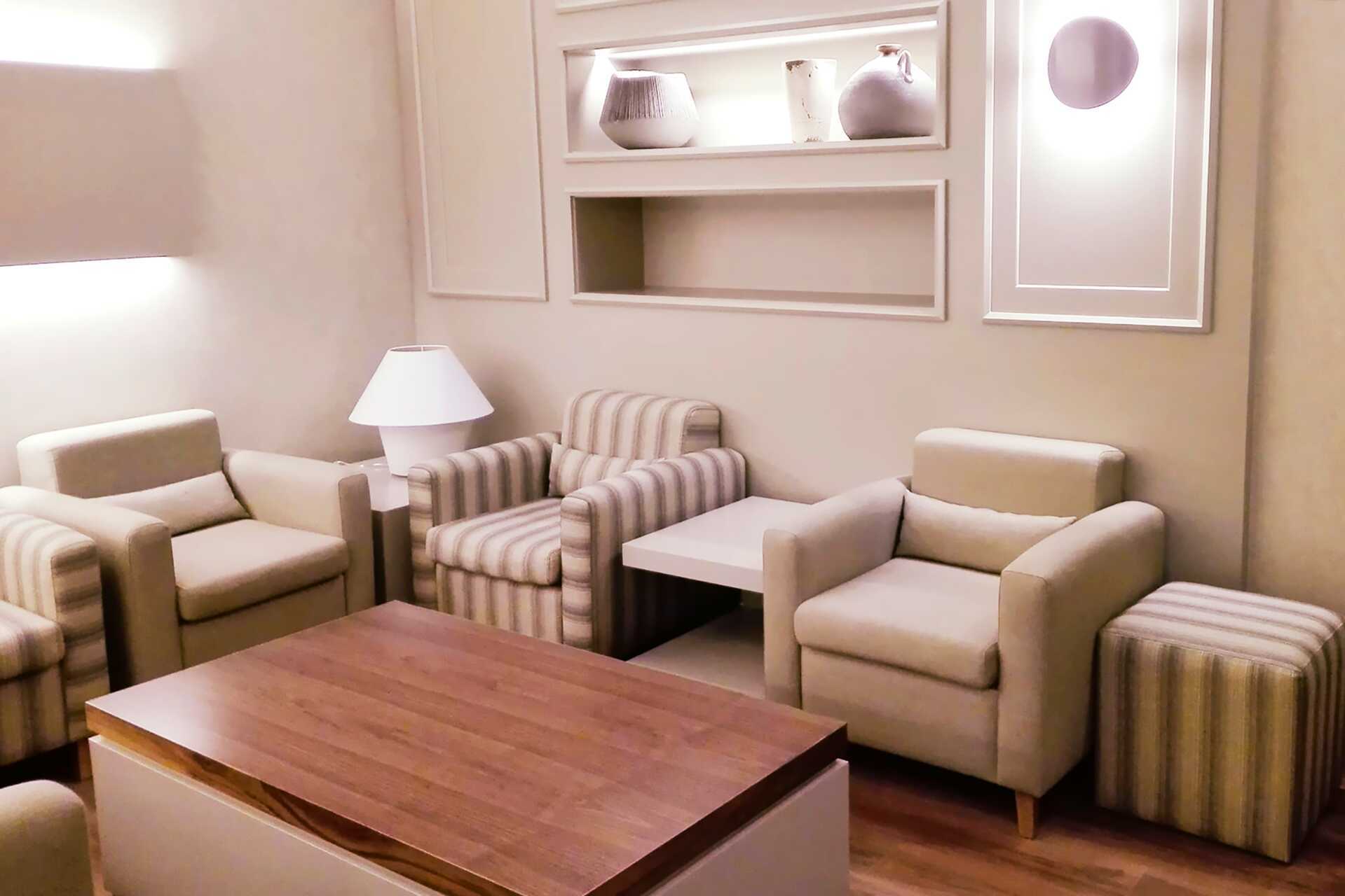 Lobby på hotel Do Centro i Funchal, Madeira.