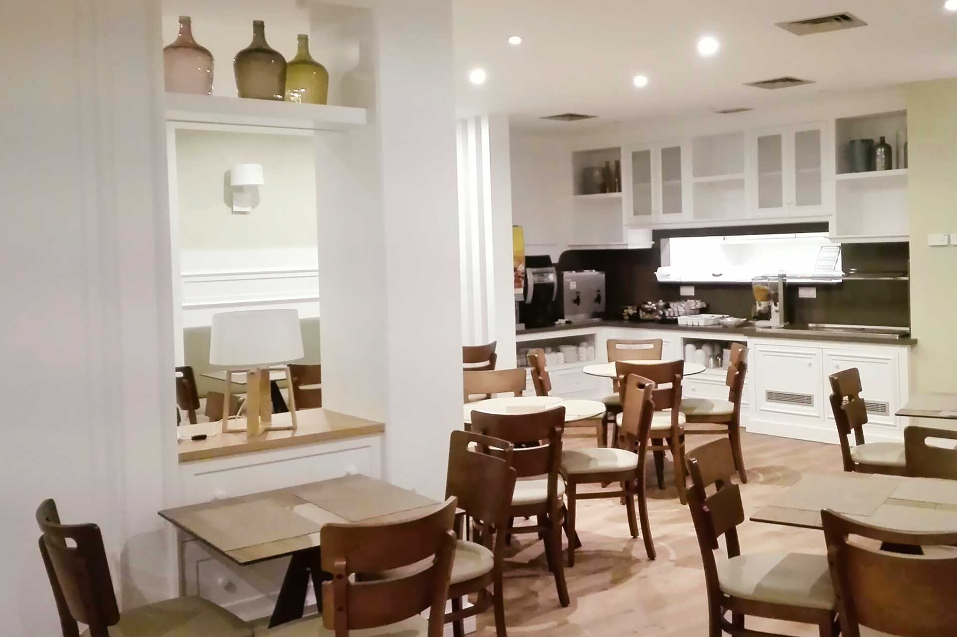 Morgenmadslokale på hotel Do Centro i Funchal, Madeira.