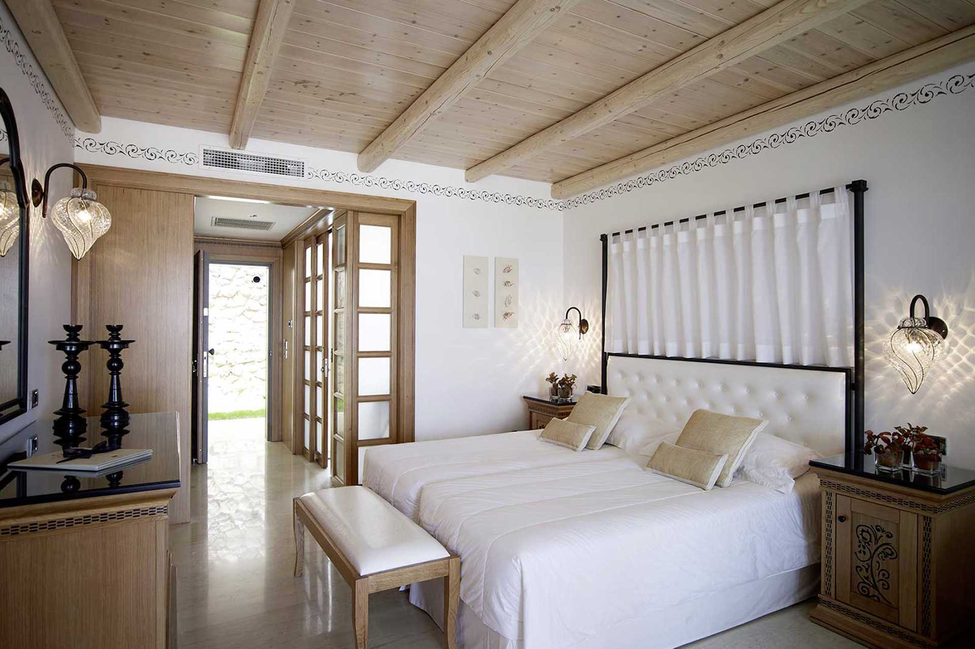 Dobbeltværelse med privat pool på Blue Dones Mitsis Hotels på Kos.