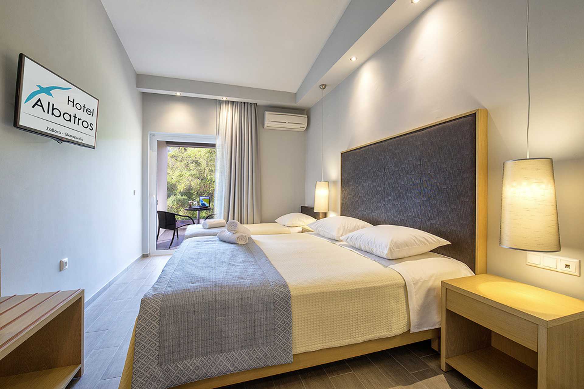 Dobbeltværelse på Albatros i Sivota, Grækenland