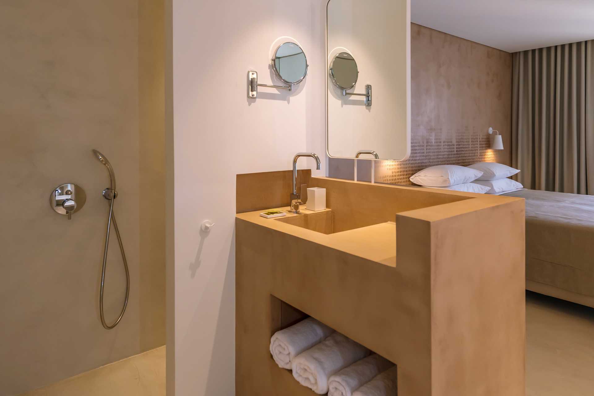 Dobbeltværelse på Bitzaro Grande i Kalamaki på Zakynthos.