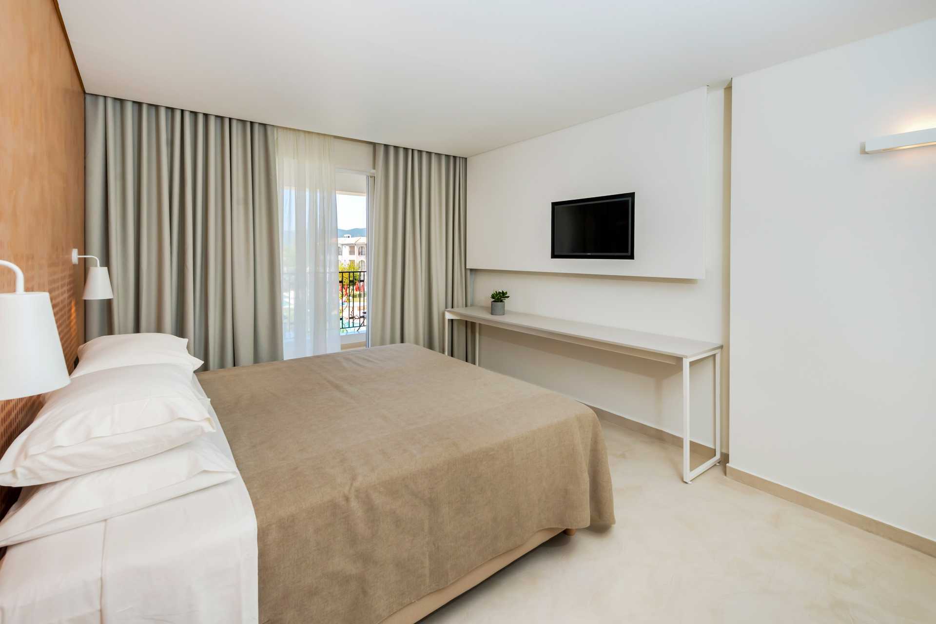 Dobbeltværelse på Bitzaro Grande i Kalamaki på Zakynthos.