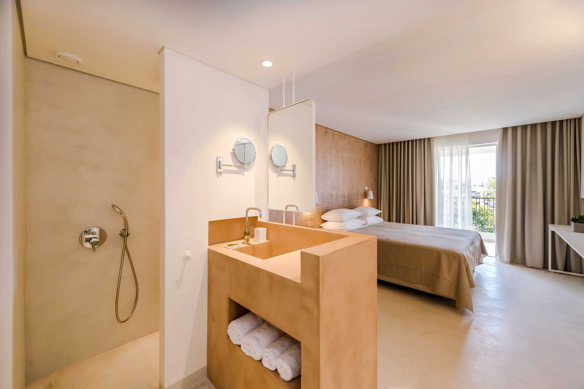 Dobbeltværelse på Bitzaro Grande i Kalamaki på Zakynthos.