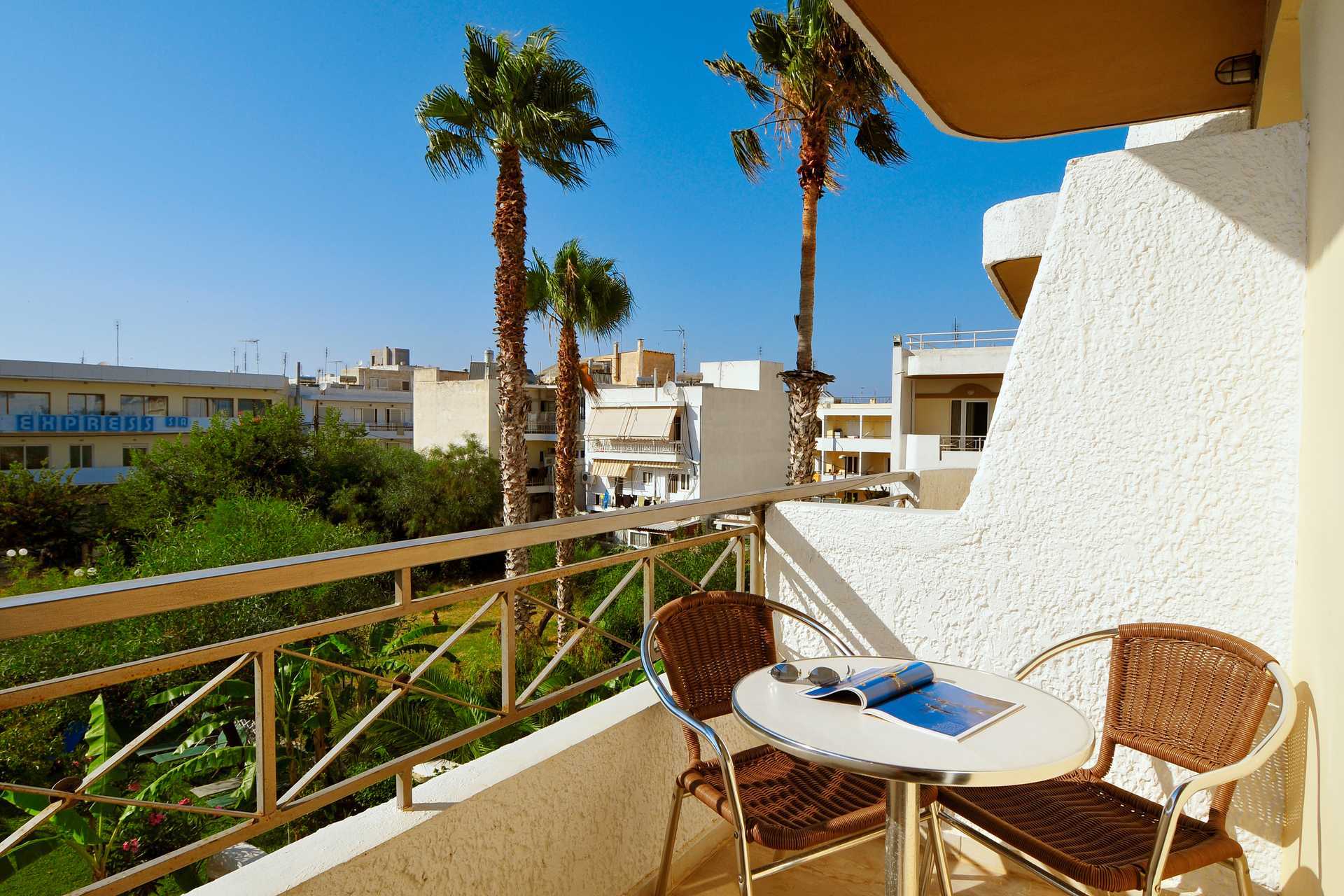 Dobbeltværelse på Hotel Astron på Kos, Grækenland.