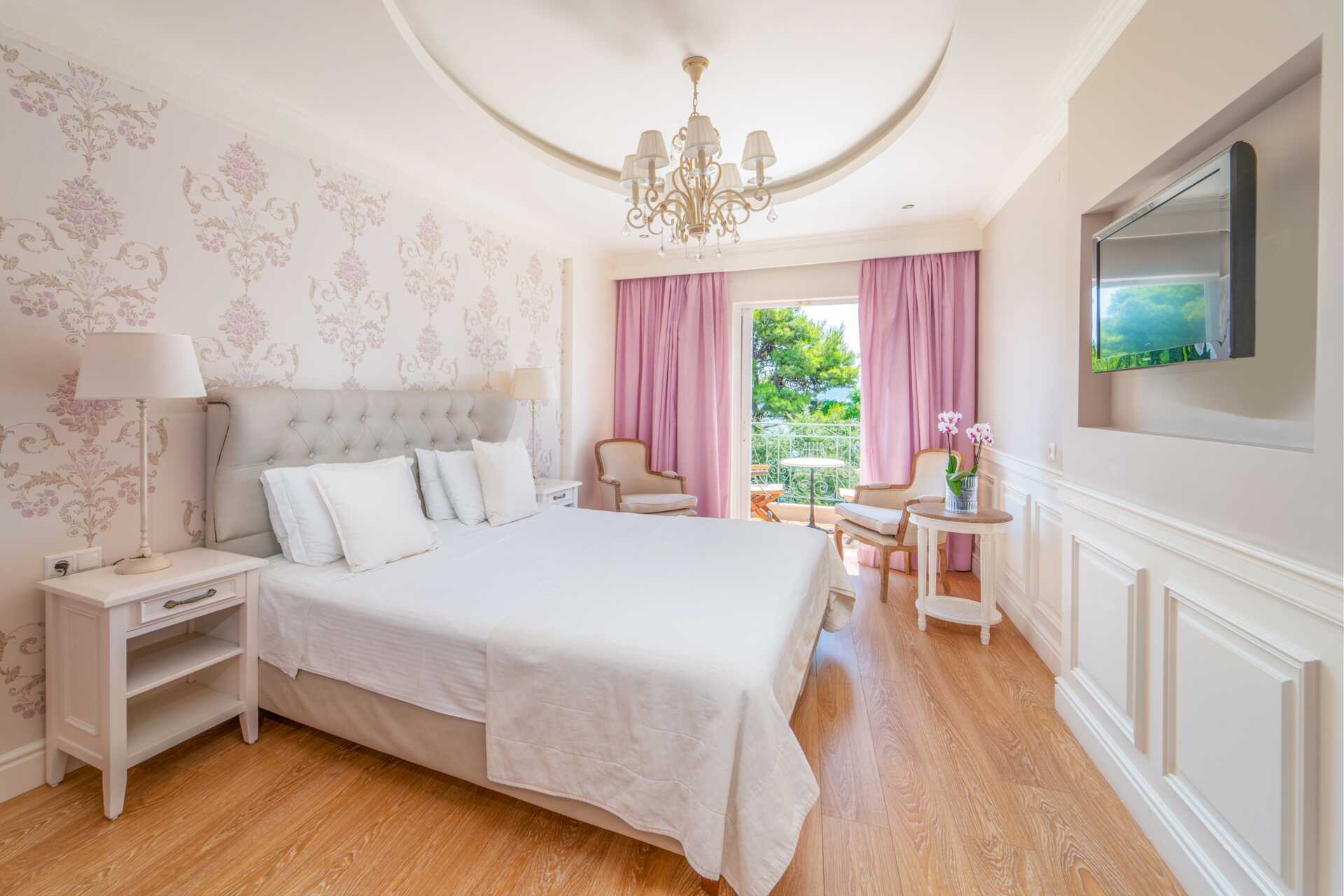 Dobbeltværelse på Hotel Orion på Lefkas, Grækenland