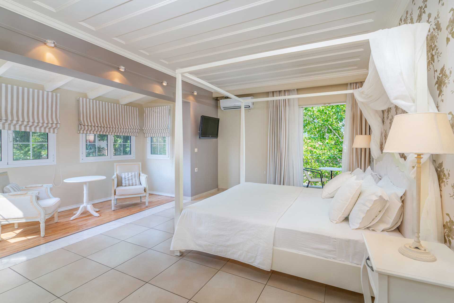 Dobbeltværelse på Hotel Orion på Lefkas, Grækenland