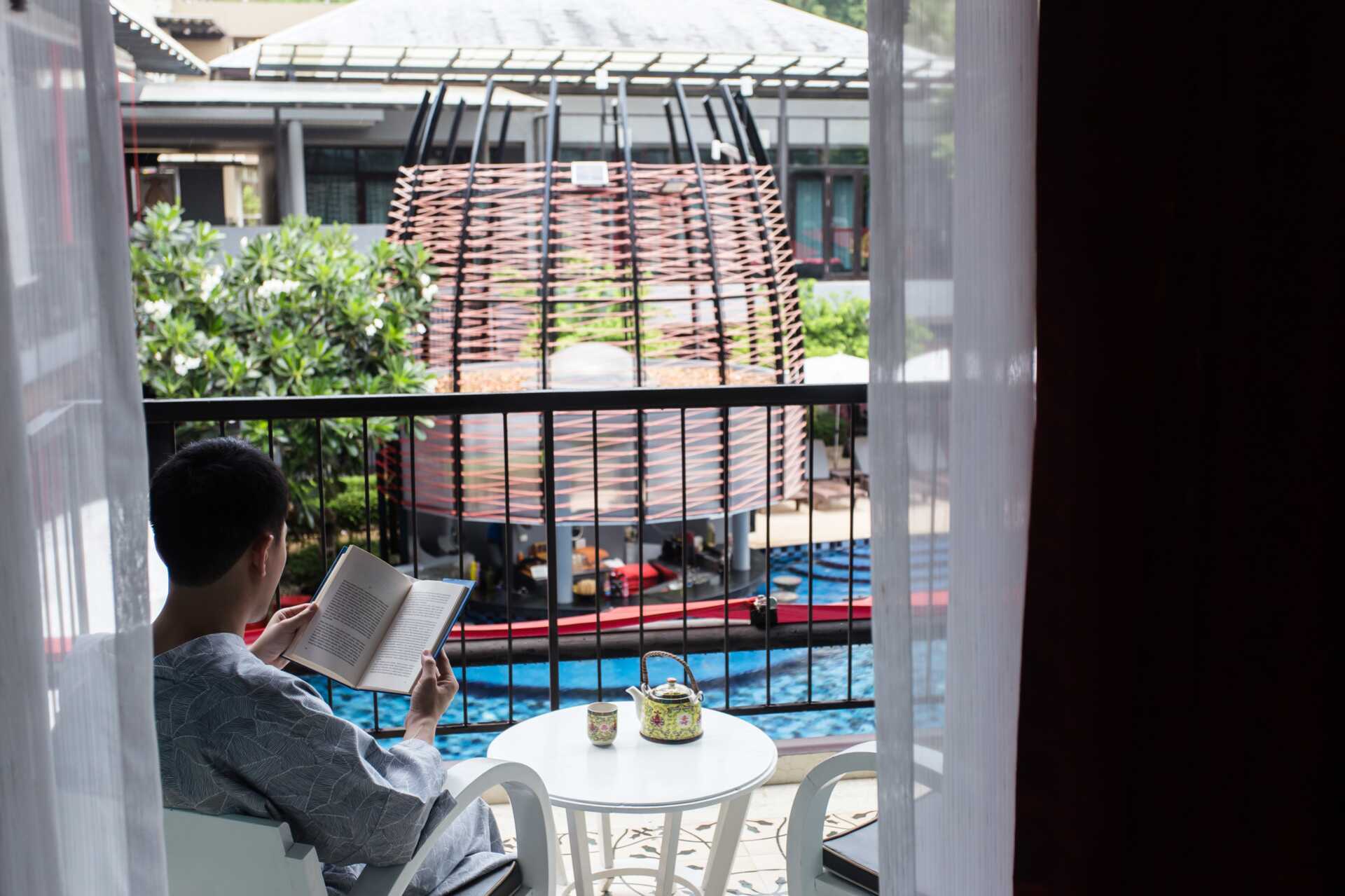 Dobbeltværelse på Red Ginger Chic Resort i Krabi, Thailand.