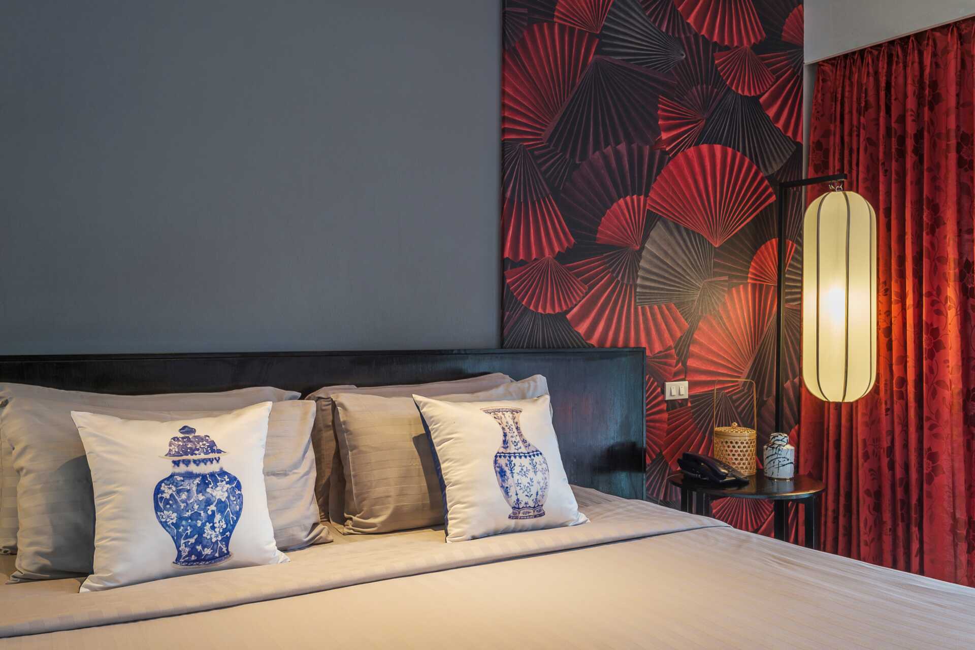 Dobbeltværelse, pool-værelse på Red Ginger Chic Resort i Krabi, Thailand.