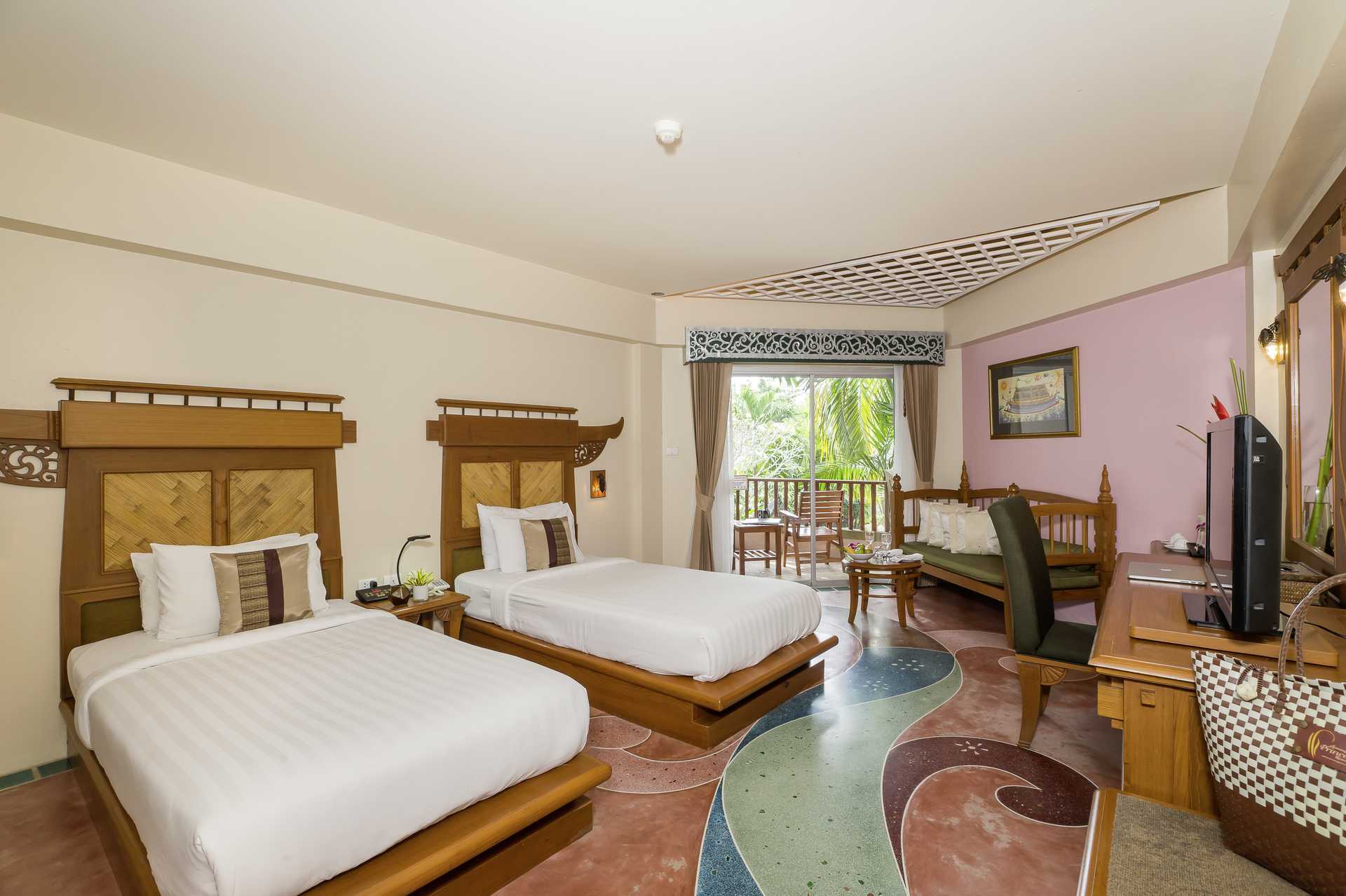 Dobbeltværelser på hotel Aonang Princeville Villa Resort &amp; Spa i Krabi. 