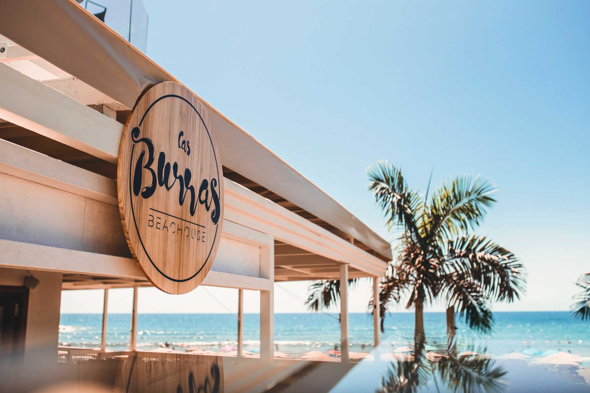 Strandrestauranten Las Burras Beachhouse
