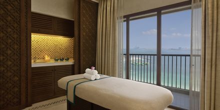 Spa på hotel Doubletree by Hilton Marjan Island i Ras al Khaimah, De Forenede Arabiske Emirater.
