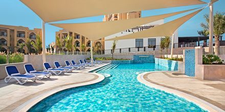 Børnepoolen på hotel Doubletree by Hilton Marjan Island i Ras al Khaimah, De Forenede Arabiske Emirater.