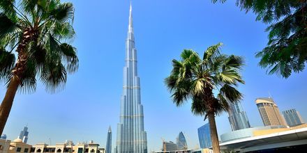 Burj Khalifa i Dubai, De Forenede Arabiske Emirater.