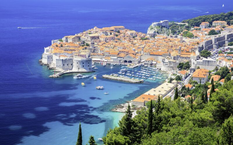 Dubrovnik - byen bag murene
