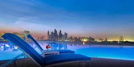 Pool på Hotel Dukes The Palm på Dubai Palm Jumeirah