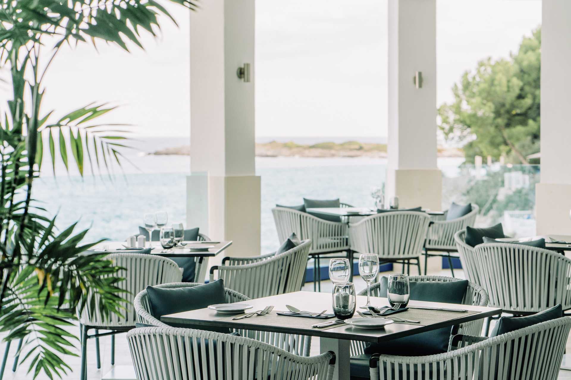 Buffetrestauranten på Europe Playa Marina i Illetas på Mallorca.