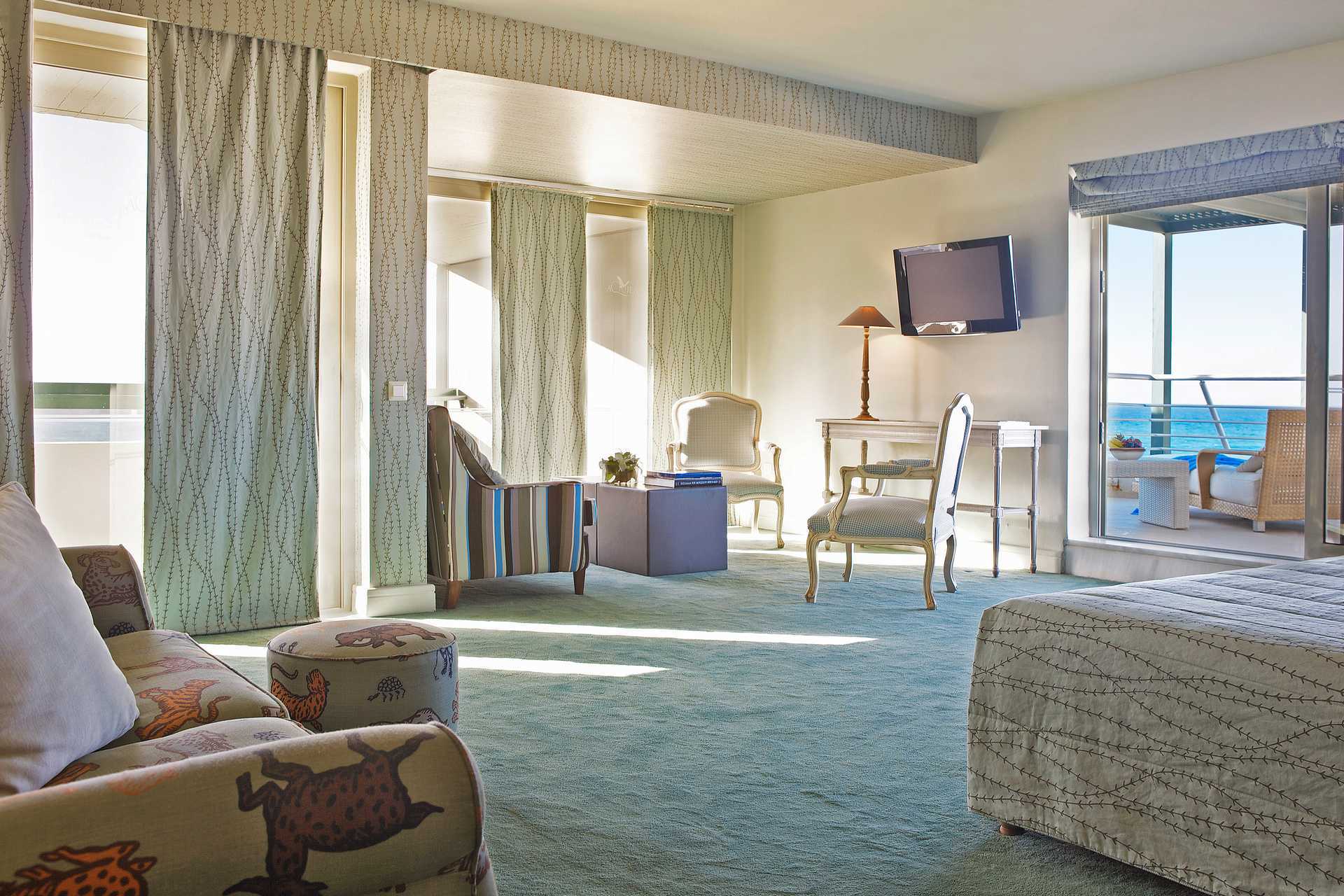 Executive-værelse på hotel Aquila Porto Rethymno på Kreta, Grækenland.