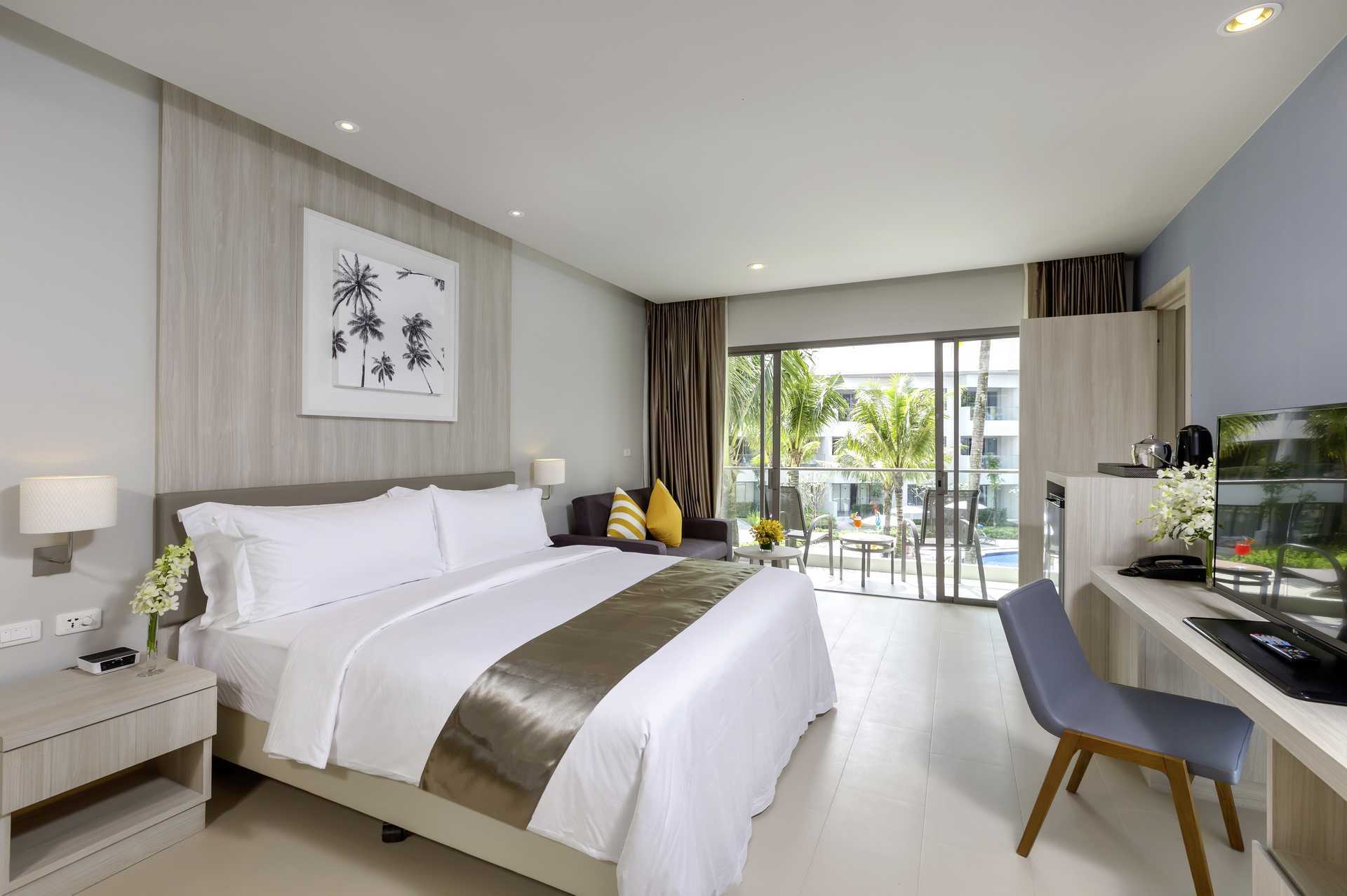 Familie-værelse med fire almindelige senge på X10 Khao Lak, Thailand.