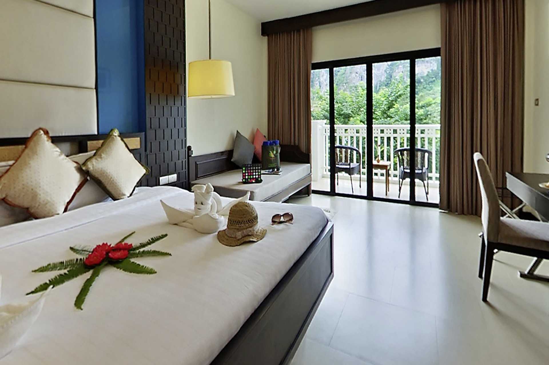 Familie-værelse på Krabi Tipa Resort i Ao Nang i Thailand.