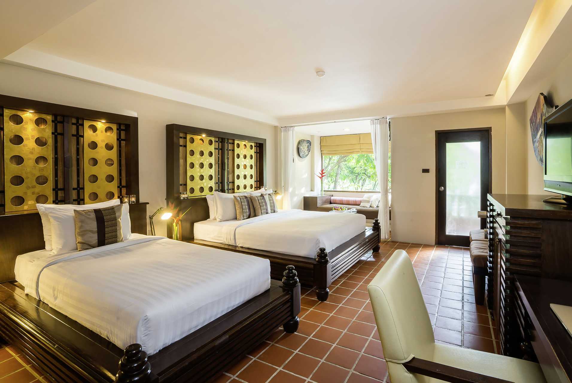 Familie-værelser på hotel Aonang Princeville Villa Resort &amp; Spa i Krabi. 