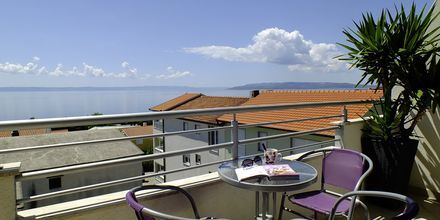 Udsigt fra Hotel Fani i Makarska, Kroatien.