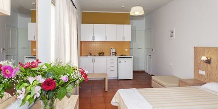 1-værelses lejligheder på hotel Faros i Kato Stalos, Kreta.