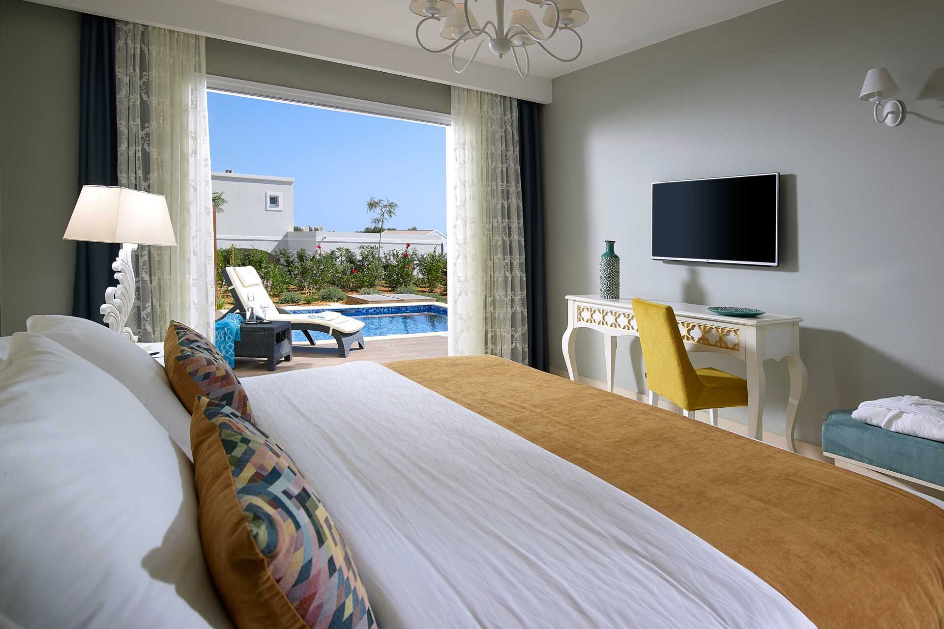 Fitness på Anemos Luxury Grand Resort i Georgiopolis på Kreta.