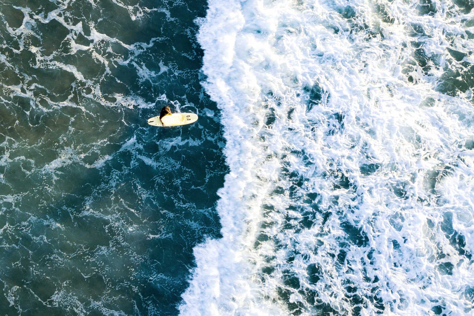 Surf på La Pared, Fuerteventura.