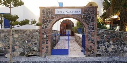 hotel Gardenia på Santorini, Grækenland.