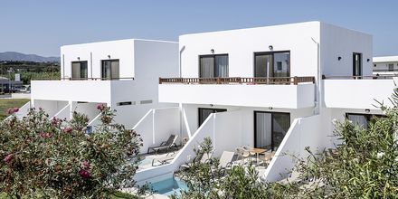 2-værelses deluxe lejligheder med privat pool på Geraniotis Beach i Platanias på Kreta i Grækenland