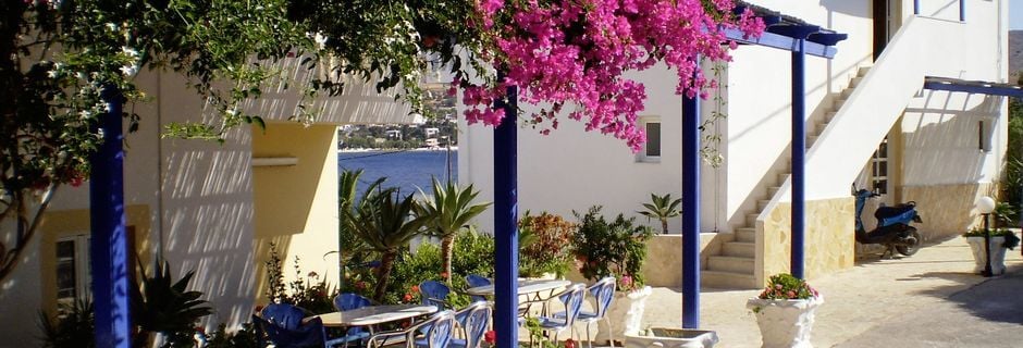 Hotel Gianna på Leros, Grækenland.
