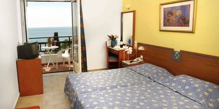 Dobbeltværelse på Hotel Glicorisa Beach, Pythagorion, Samos.