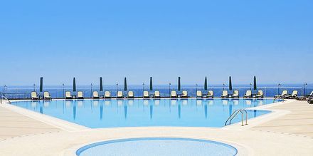 Poolområde på Hotel Goldcity Holiday Resort i Alanya, Tyrkiet.