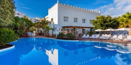 Poolområde på Gran Castillo Resort på Lanzarote, De Kanariske Øer
