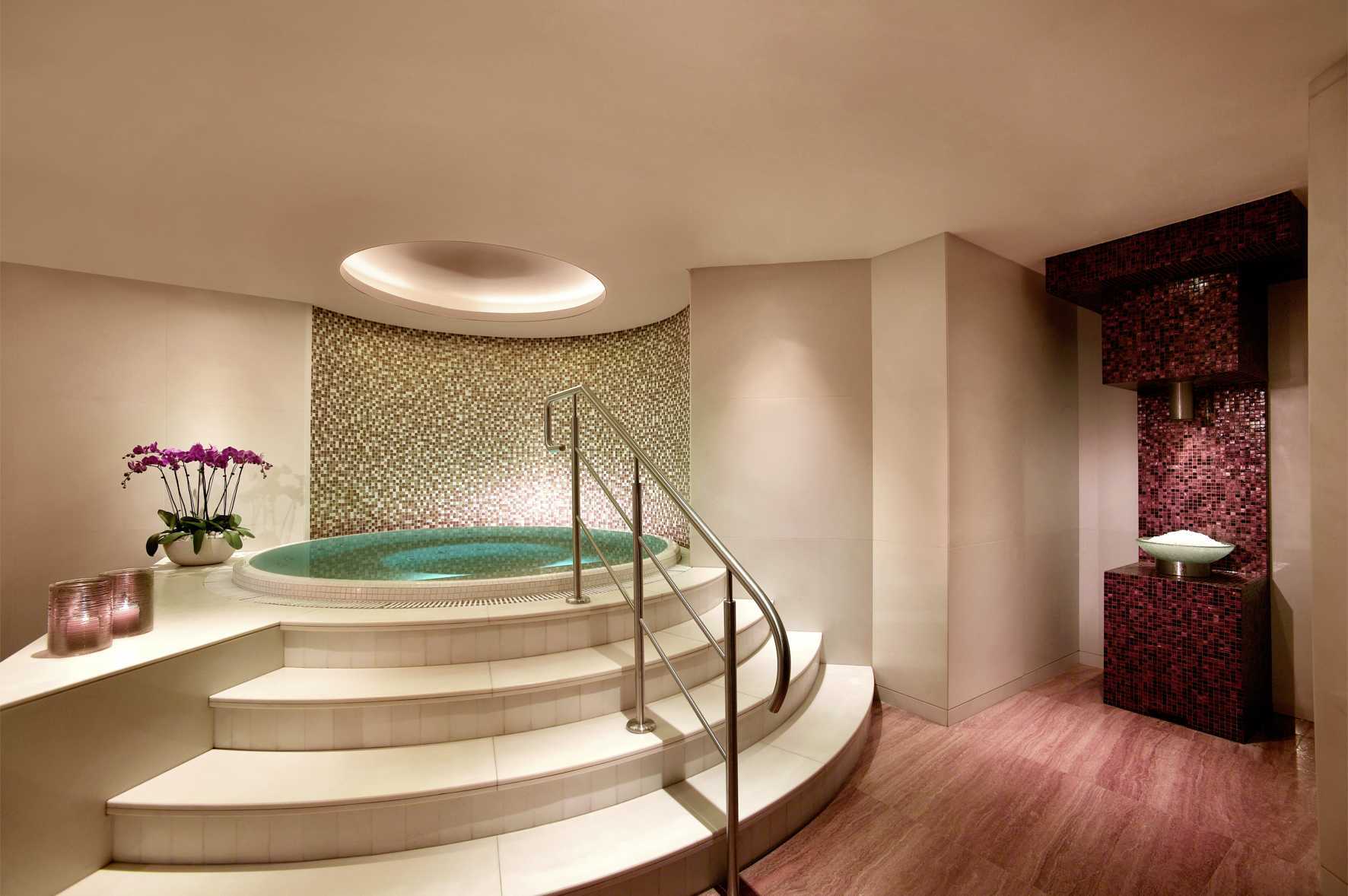 Spa på Grand Hyatt hotel, Dubai.